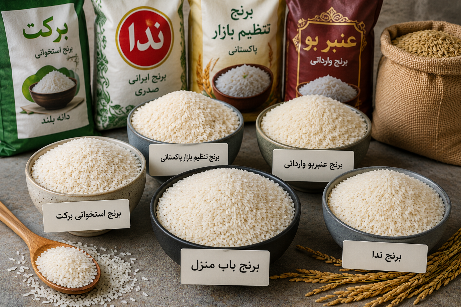 بهترین برنج اقتصادی برای خانواده؛ معرفی برنج ‌های خوشپخت و ارزان