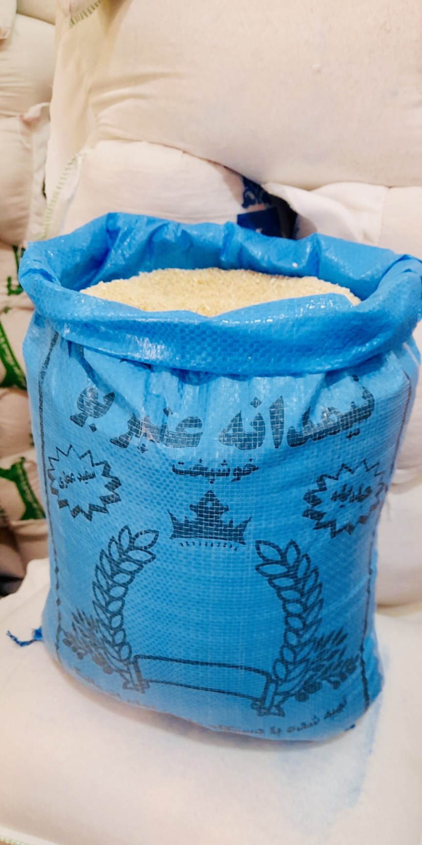 بسته ۱۰ کیلویی برنج نیم‌دانه عنبربو با ارسال رایگان